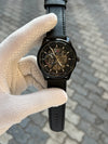Tomm_y Hilfiger Automatic Black Leather