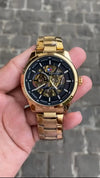 Tommy Hilfige r Automatic Chain Gold Black