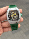 Richard Mill e Transparent Silicone Green