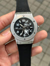 Hublo t Big Bang Quartz Silver Black