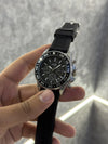 Fossil bannonRotating bezelAll Chronograph working Silicon strap 052