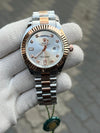Rolex Two Tone Diamond White
