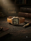 CASIO YOUTH ROSEGOLD BROWN