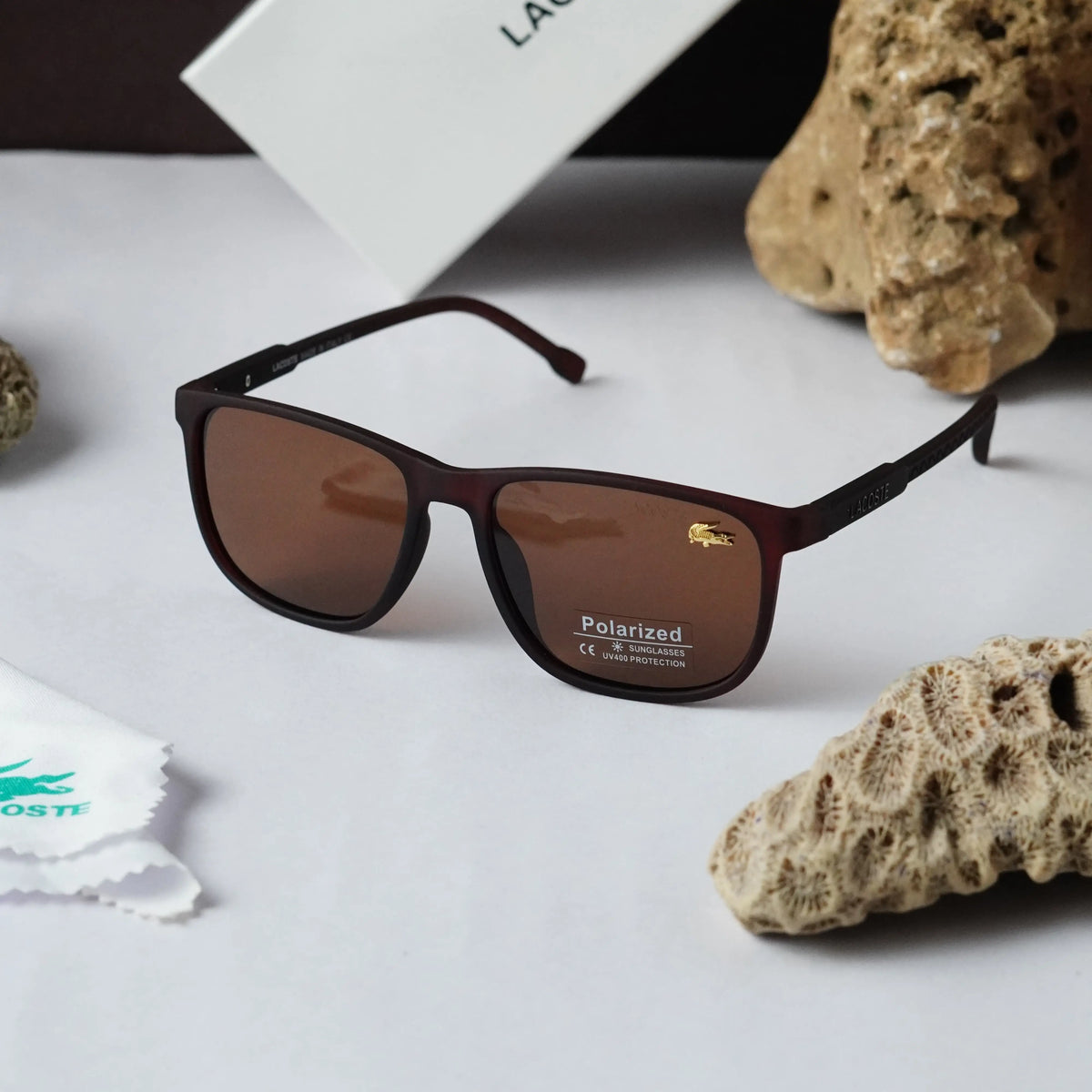 LACOSTE 1001 BROWN