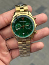 Emporio Arman_i Chronograph Gold Green