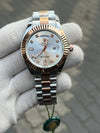 Rolex Two Tone Diamond White