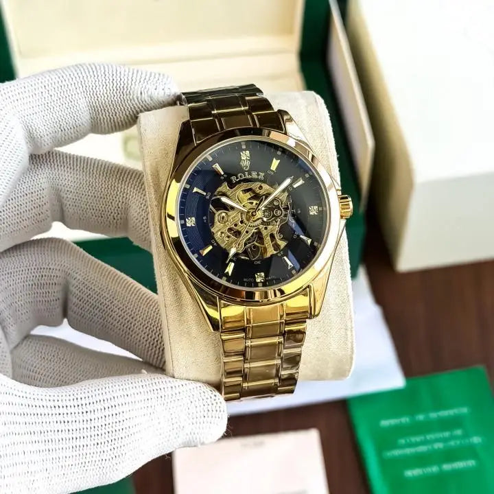 Rol_ex Automatic Gold Black 