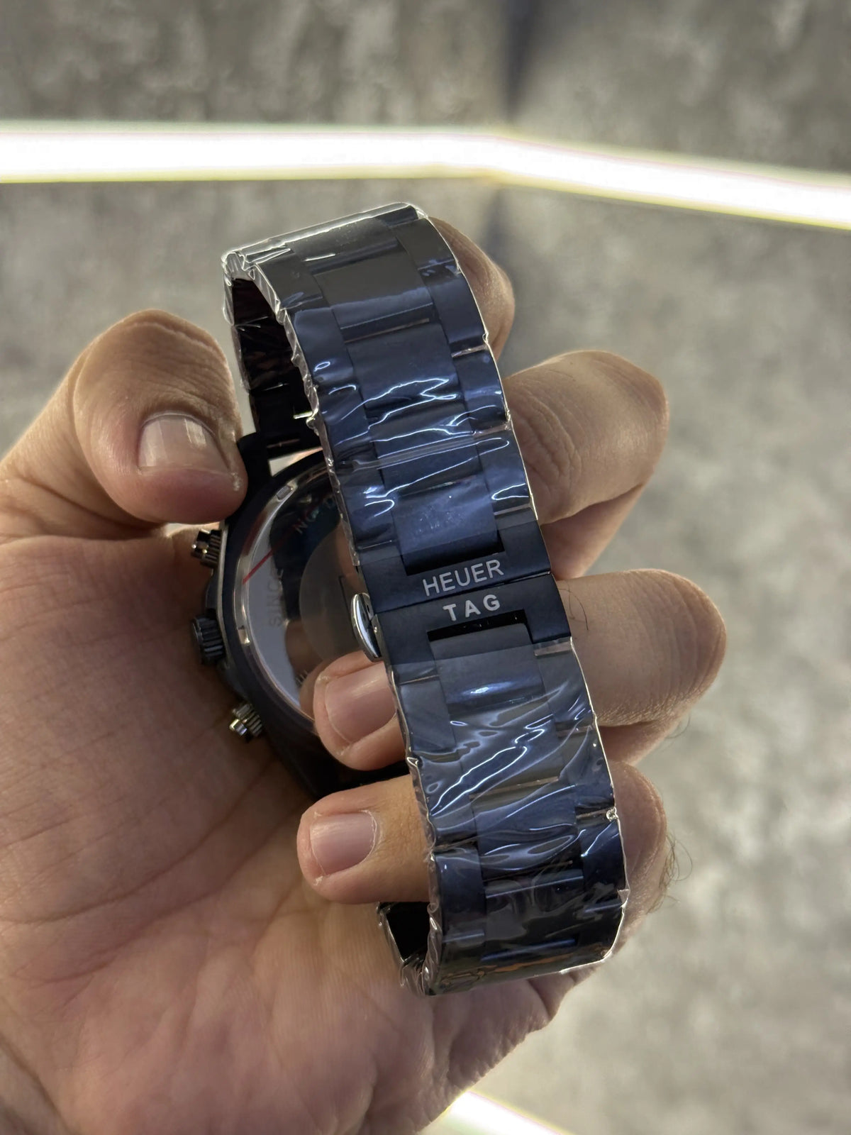 Tag Heuer CR7 Black Blue All Working 117