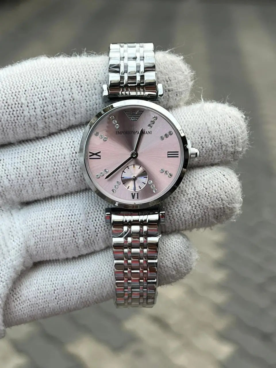 Emporio Armani Silver Pink 