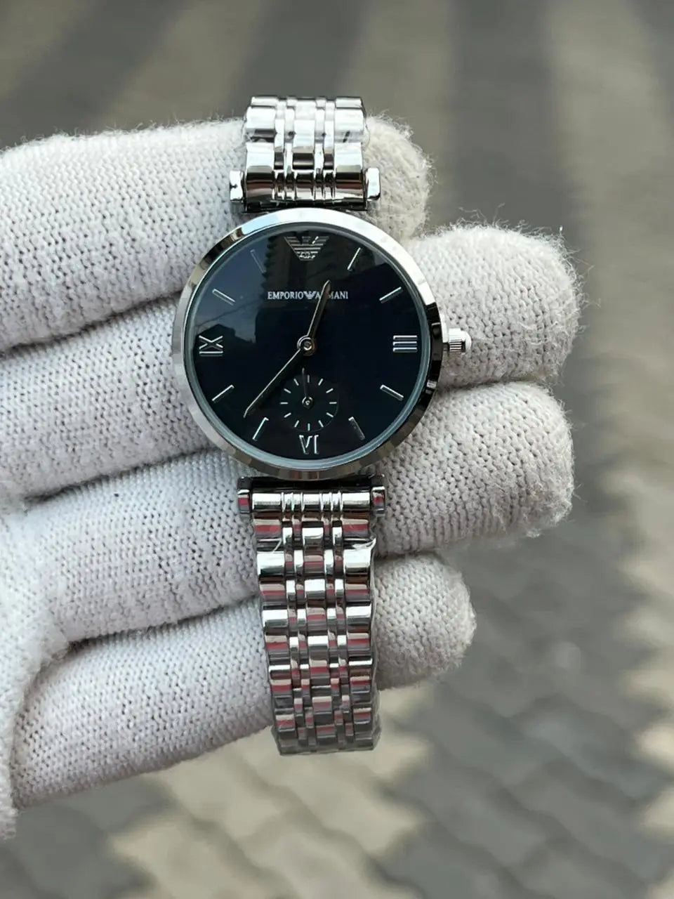 Emporio Armani Silver Black