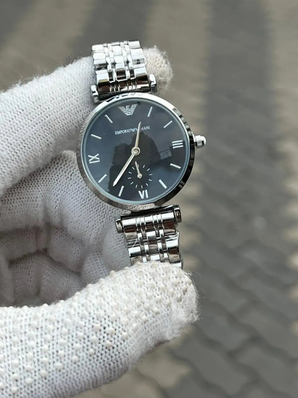 Emporio Armani Silver Black