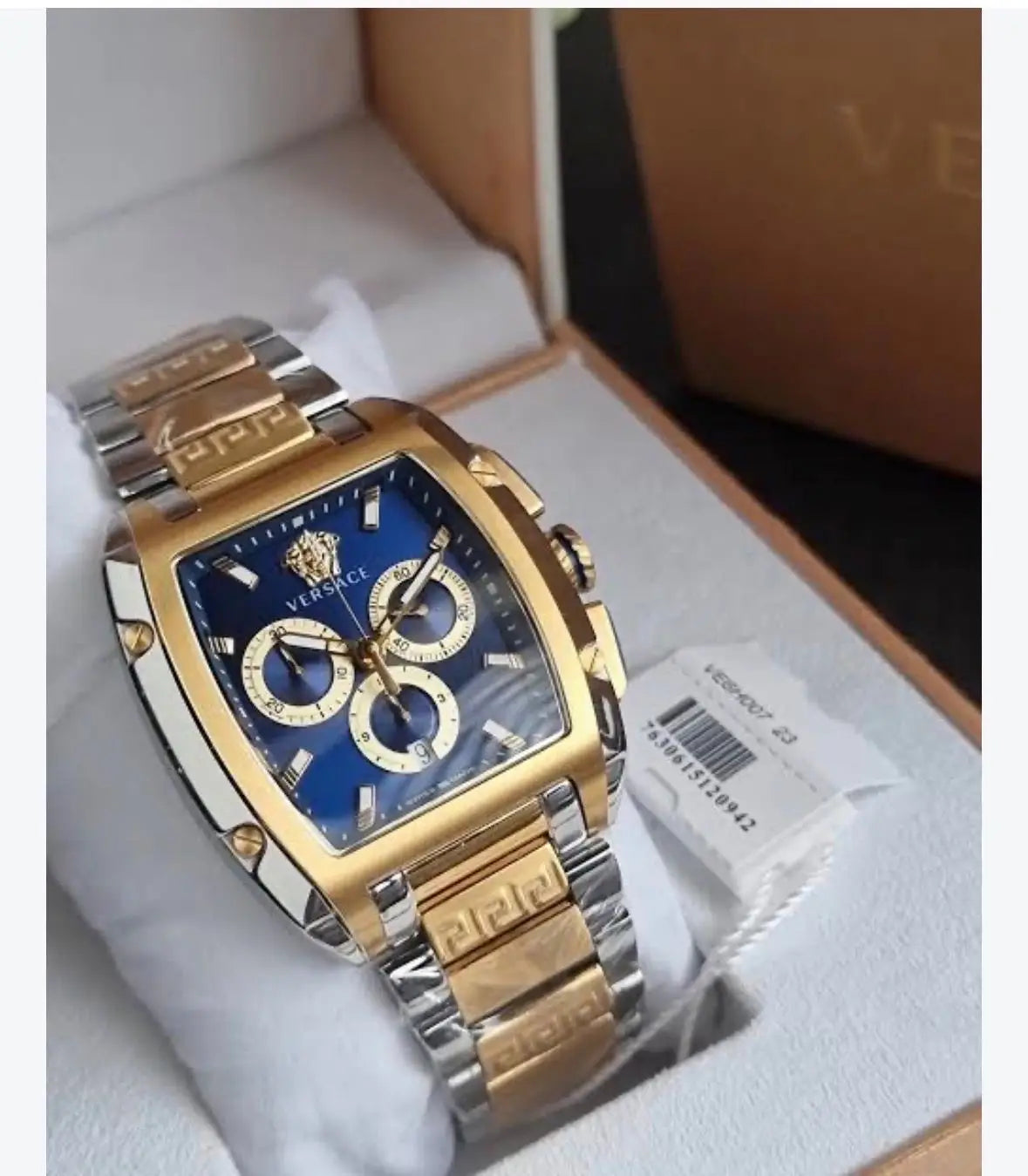 Versac_e Greca Logo Chrono 200