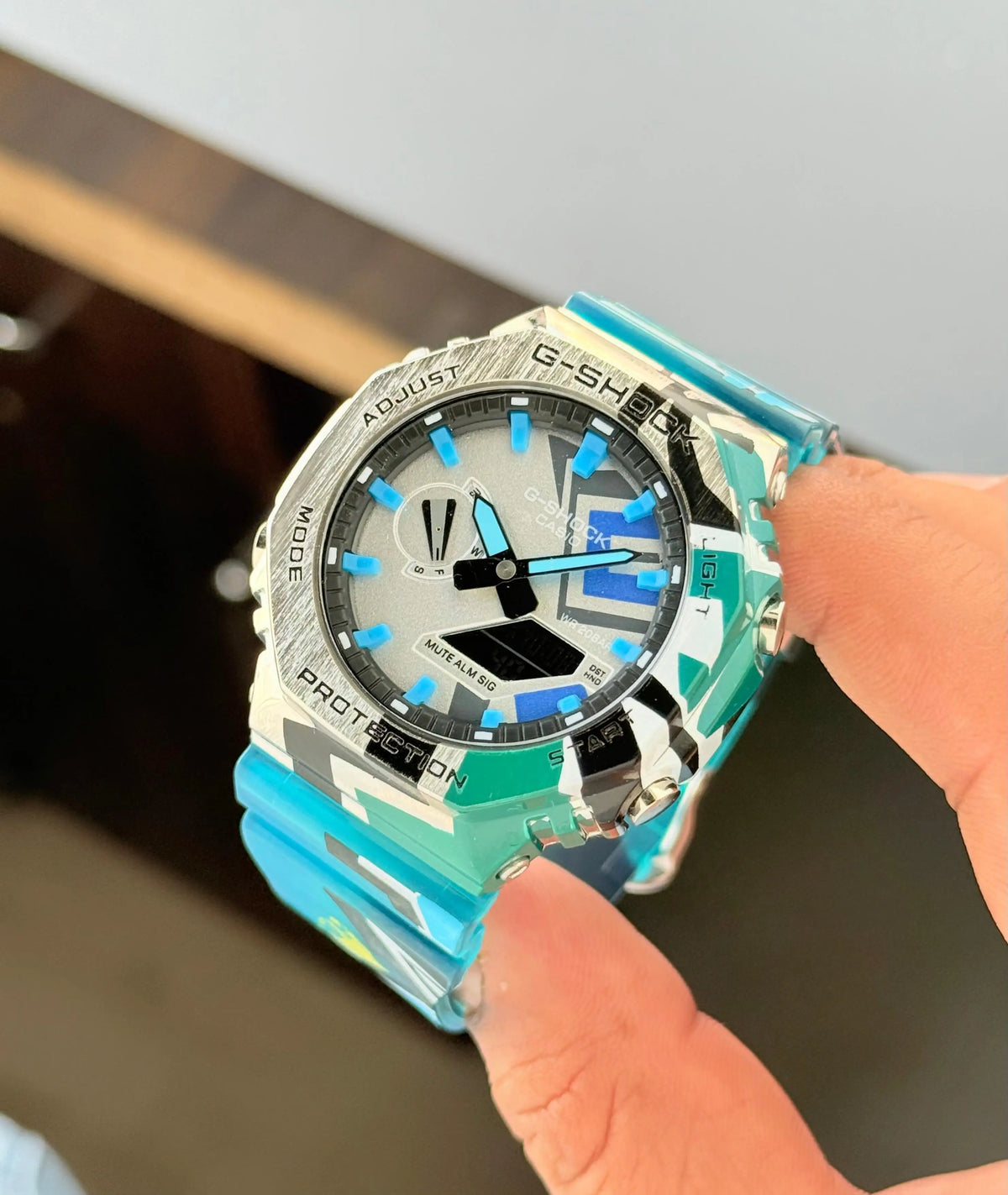 Gshock Blue