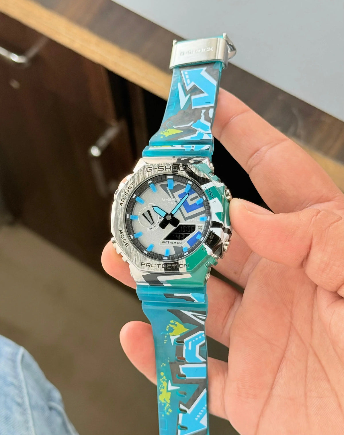 Gshock Blue