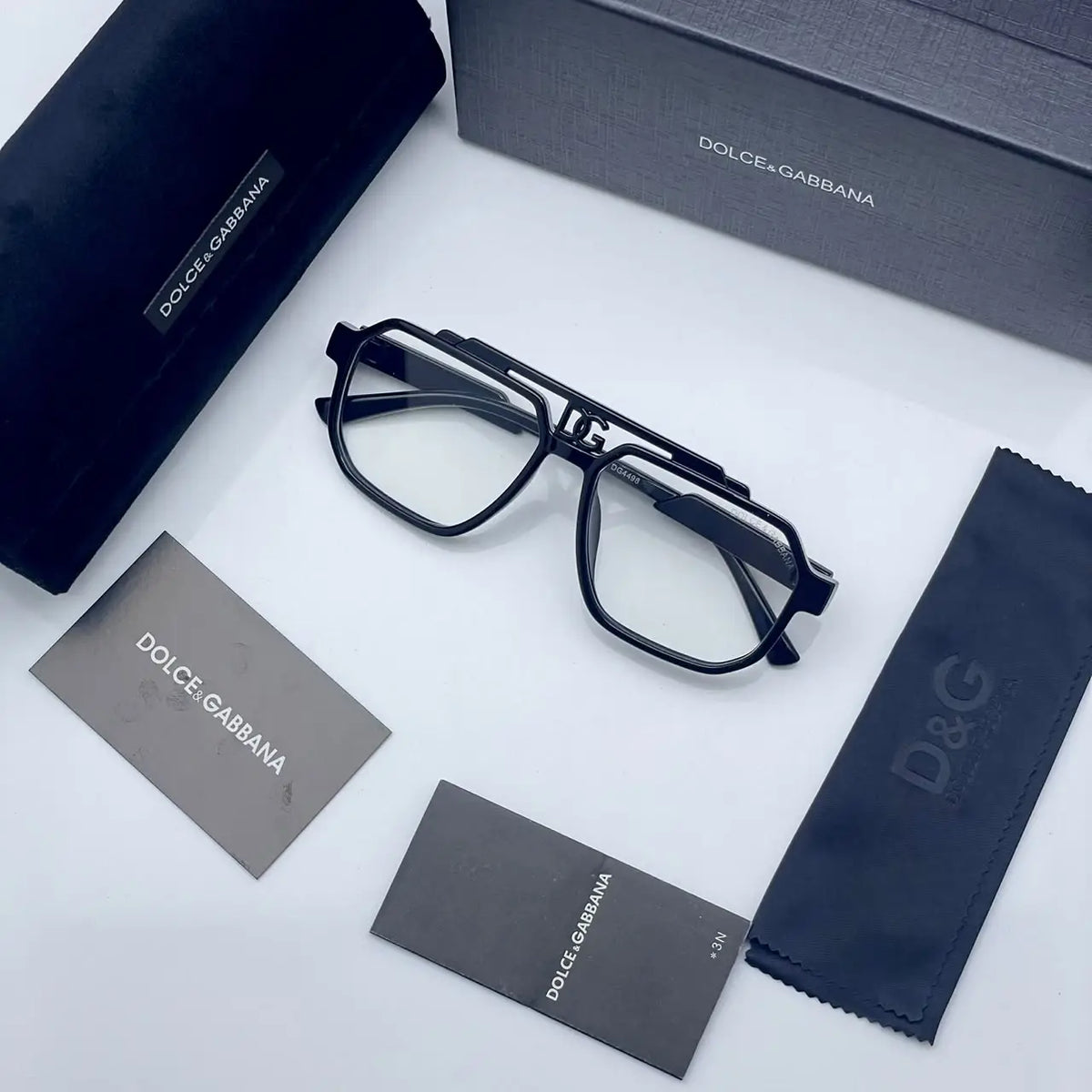 Dolce Gabbana 4498 Black Plano 