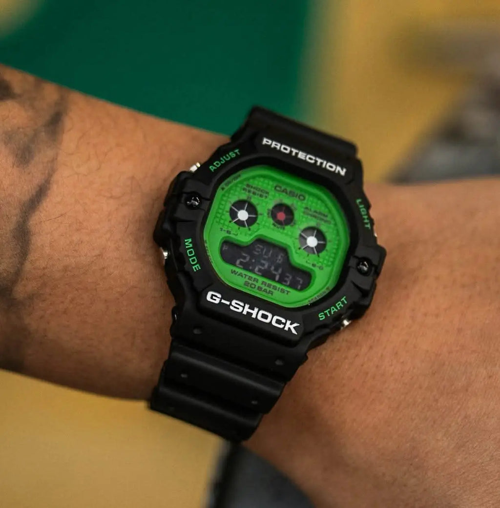 Gshock 5900UBB Black Green