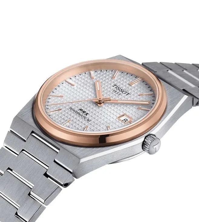 Tissot PRX PowerMatic 80 Rosegold Bazel