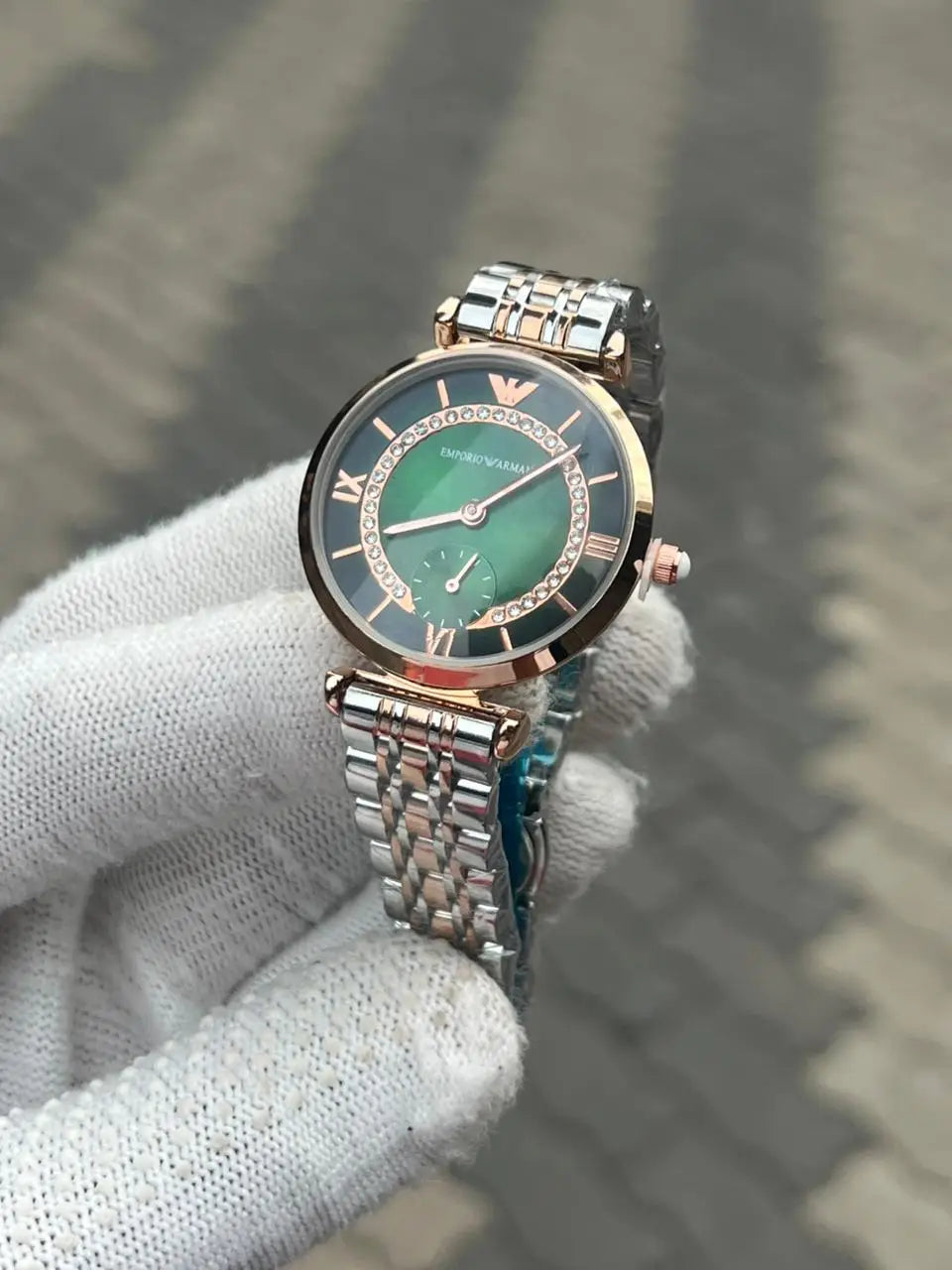 Emporio Armani Two Tone Green
