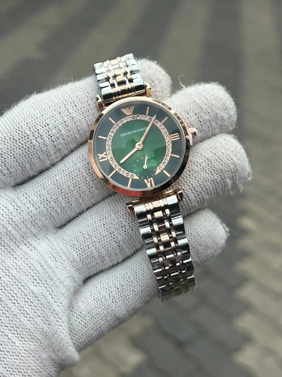 Emporio Armani Two Tone Green