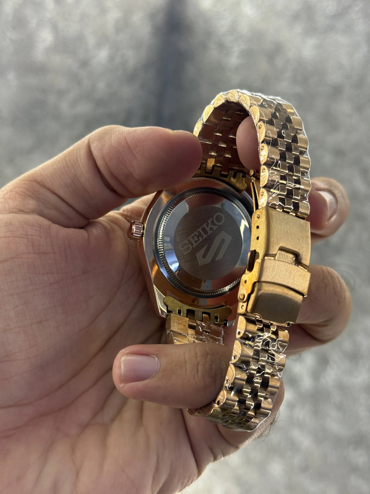 Seiko mod date just roman dial 