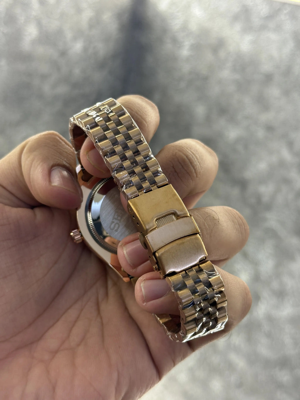 Seiko mod date just roman dial 