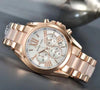 Michael Kor_s Roman Rose White Dial