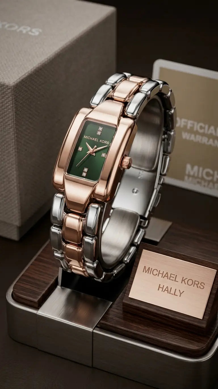 Michael Kor_s Hally Rose Two Tone Green Women's 