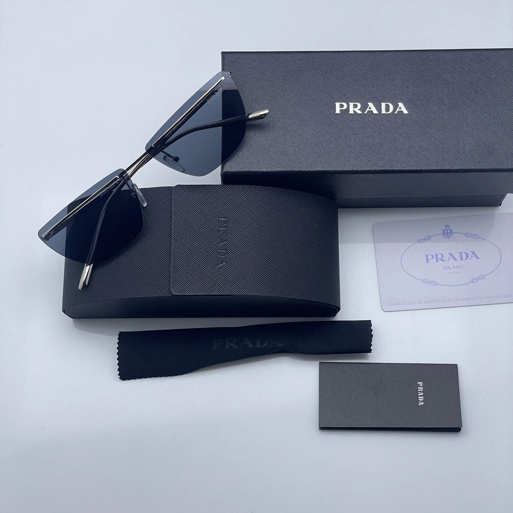 prada 2236 silver black 