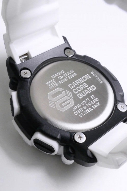 G shock GA 2200GC 7ACR WATCH WHITE SILVER