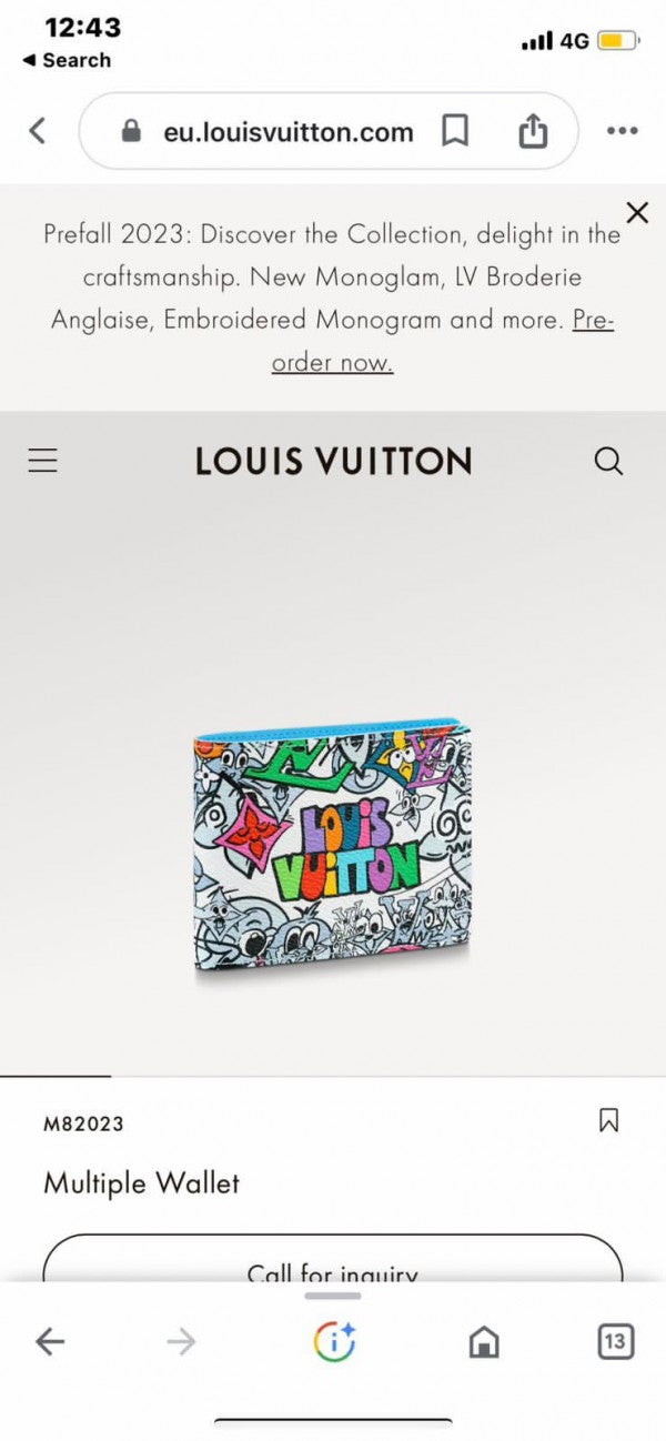 LOU_IS VUITTON WALLET WID OG BOX DUST BAG