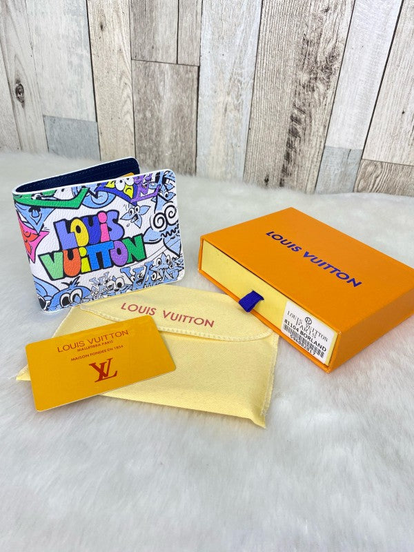 Loui_s Vuitton multi colour premium wallet wid og box dust bag 375