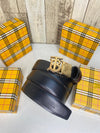 BURBER_Y BELT WID OG BOX DUST BAG 547