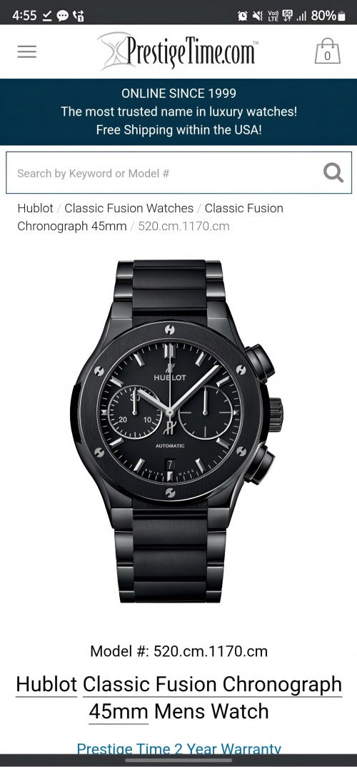 hublot big bang