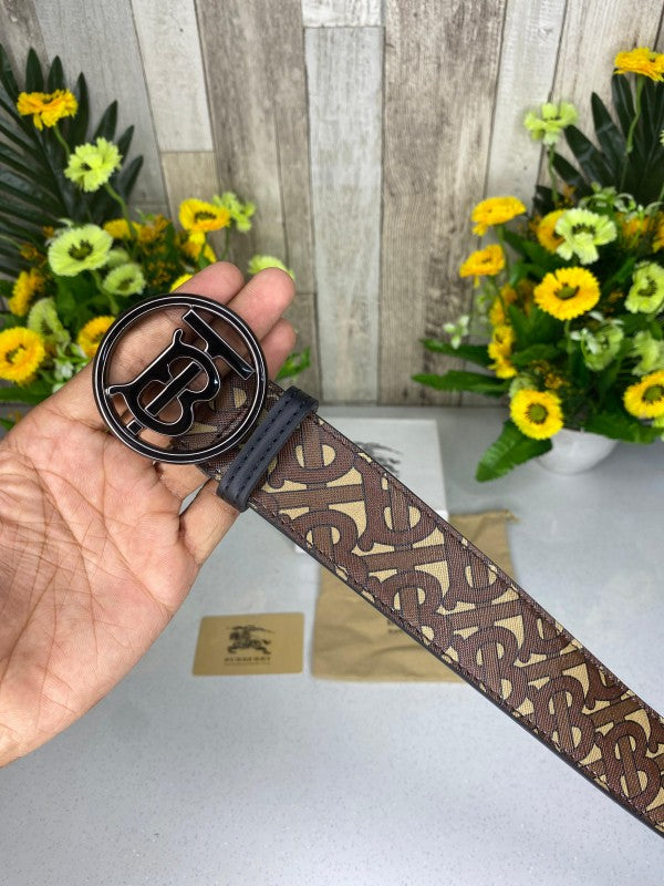 BURBER_Y REVERSE BELT WID OG BOX DUST BAG CARD