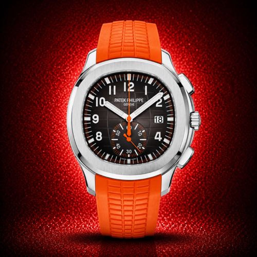 Patek Phillipe 5968A Silver Orange Semi ETA