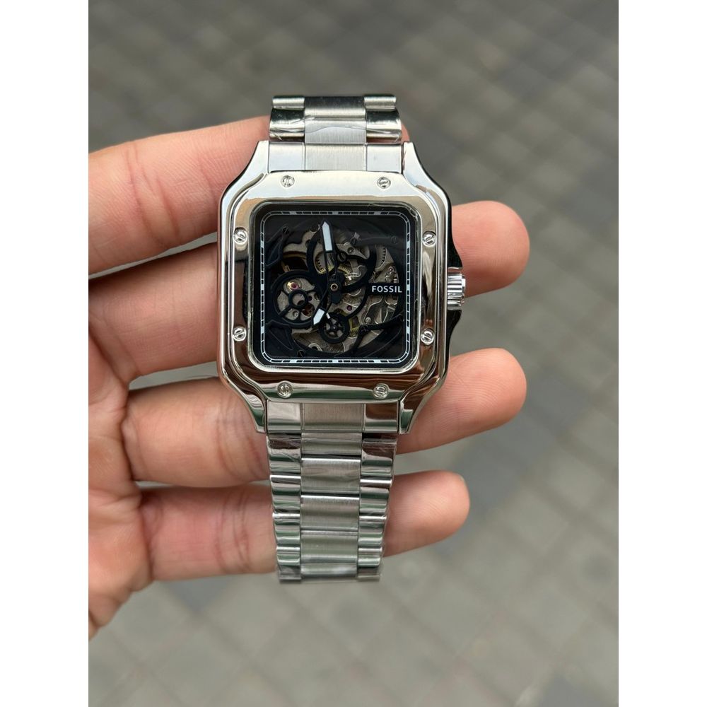 Fossi l Inscription Skeleton Automatic