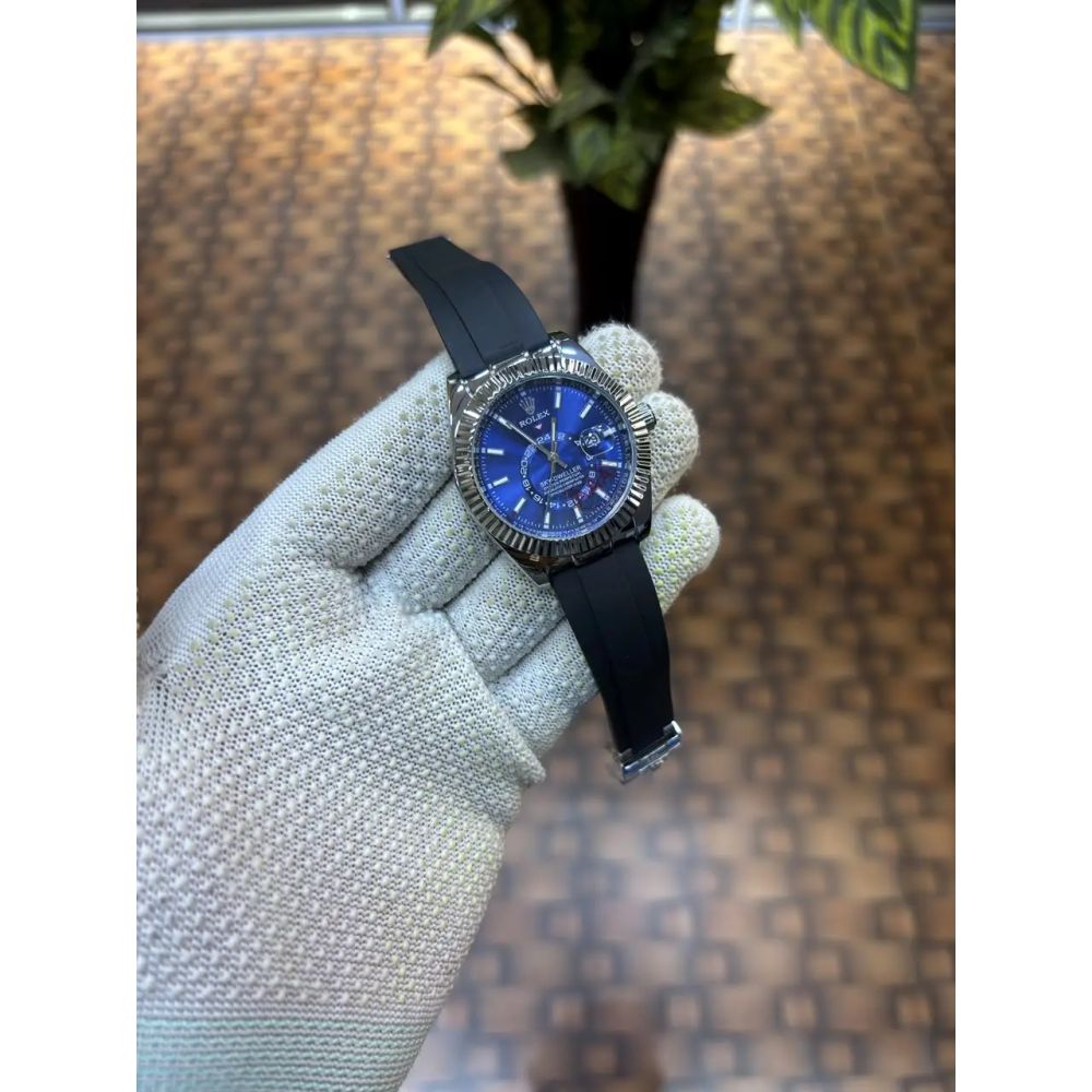 Rolex Sky-Dweller  Oysterflex strap.
