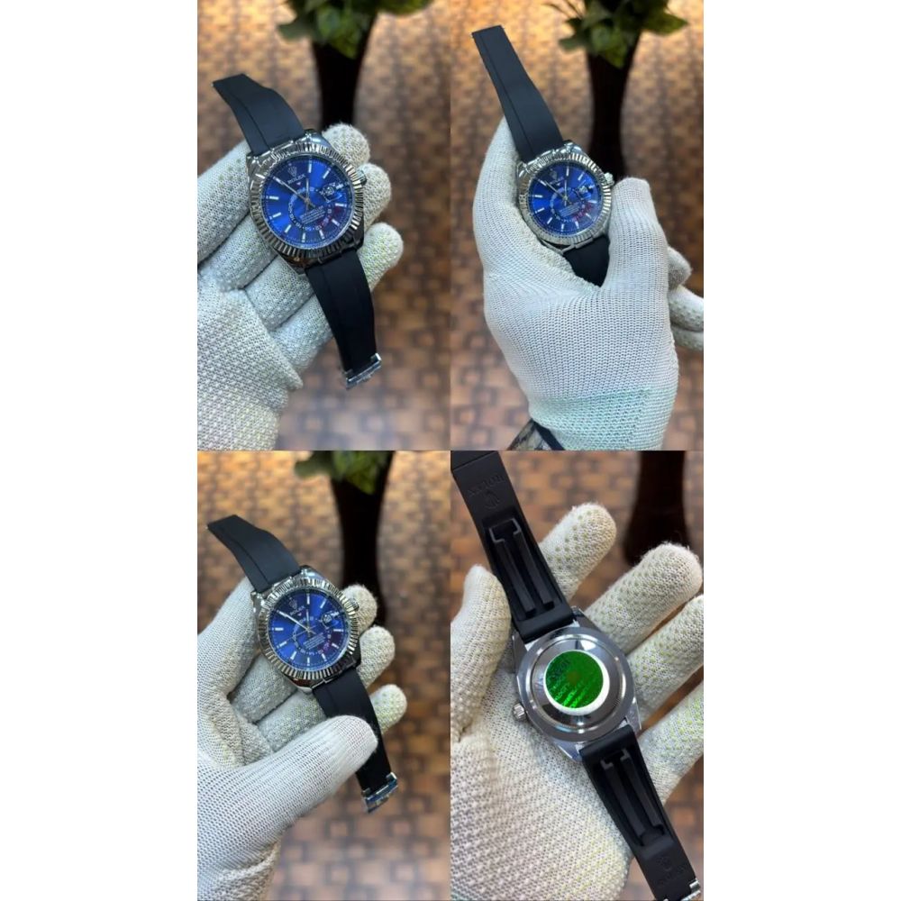 Rolex Sky-Dweller  Oysterflex strap.
