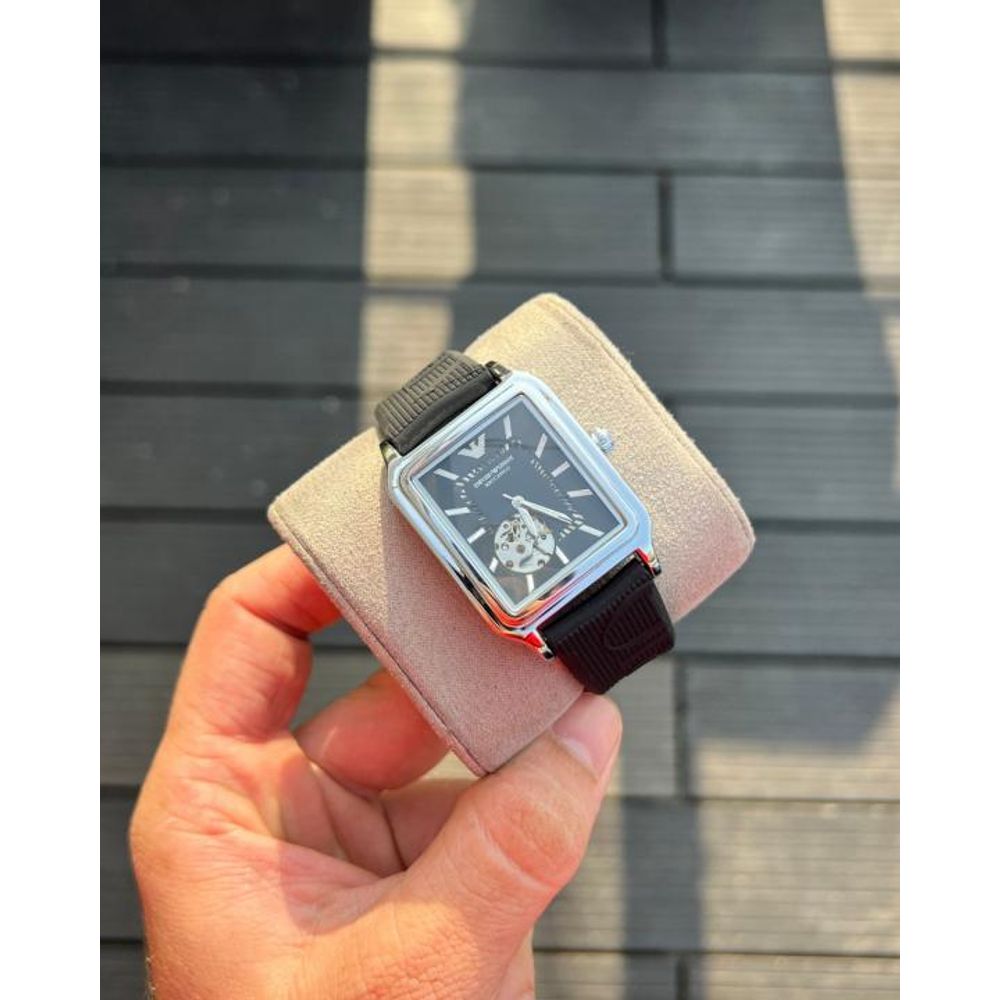 Emporio Arma_i Meccanico Automatic Black