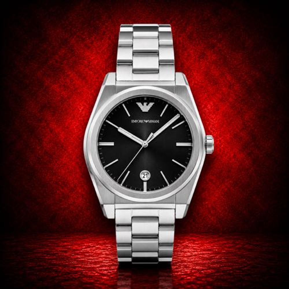 Authentic Grade Emporio arma Stainless Steel Chronograoh Watch