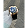 Corum Automatic Leather Belt Black Gold