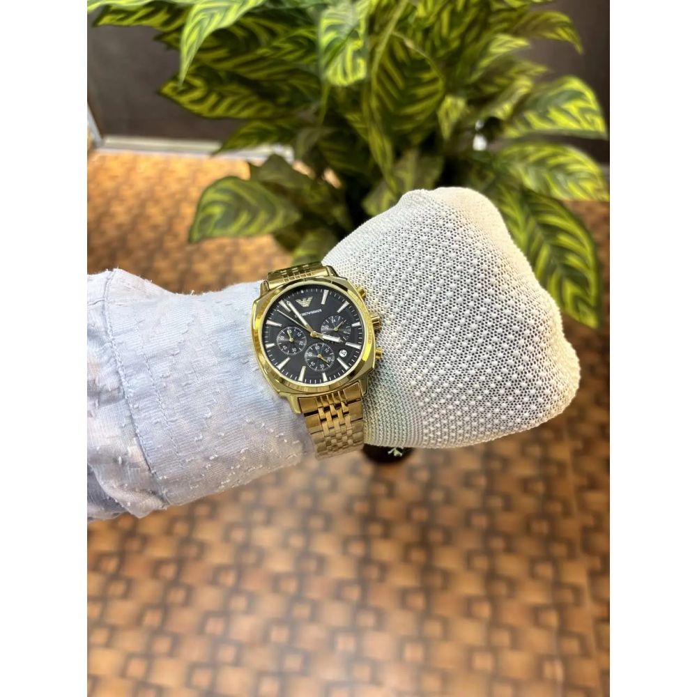 Emporio Armani Antonio Chronograph Gold