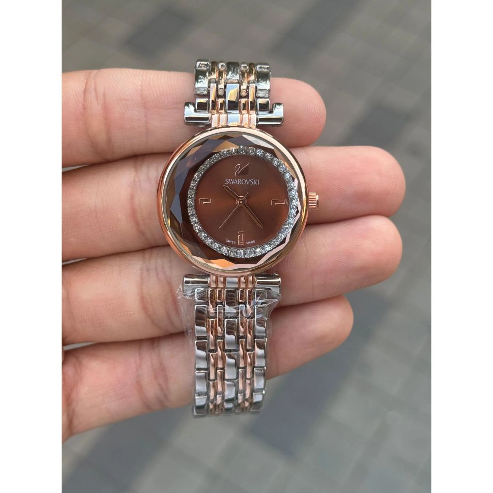 Swarovsk_i Two Tone Brown Women's