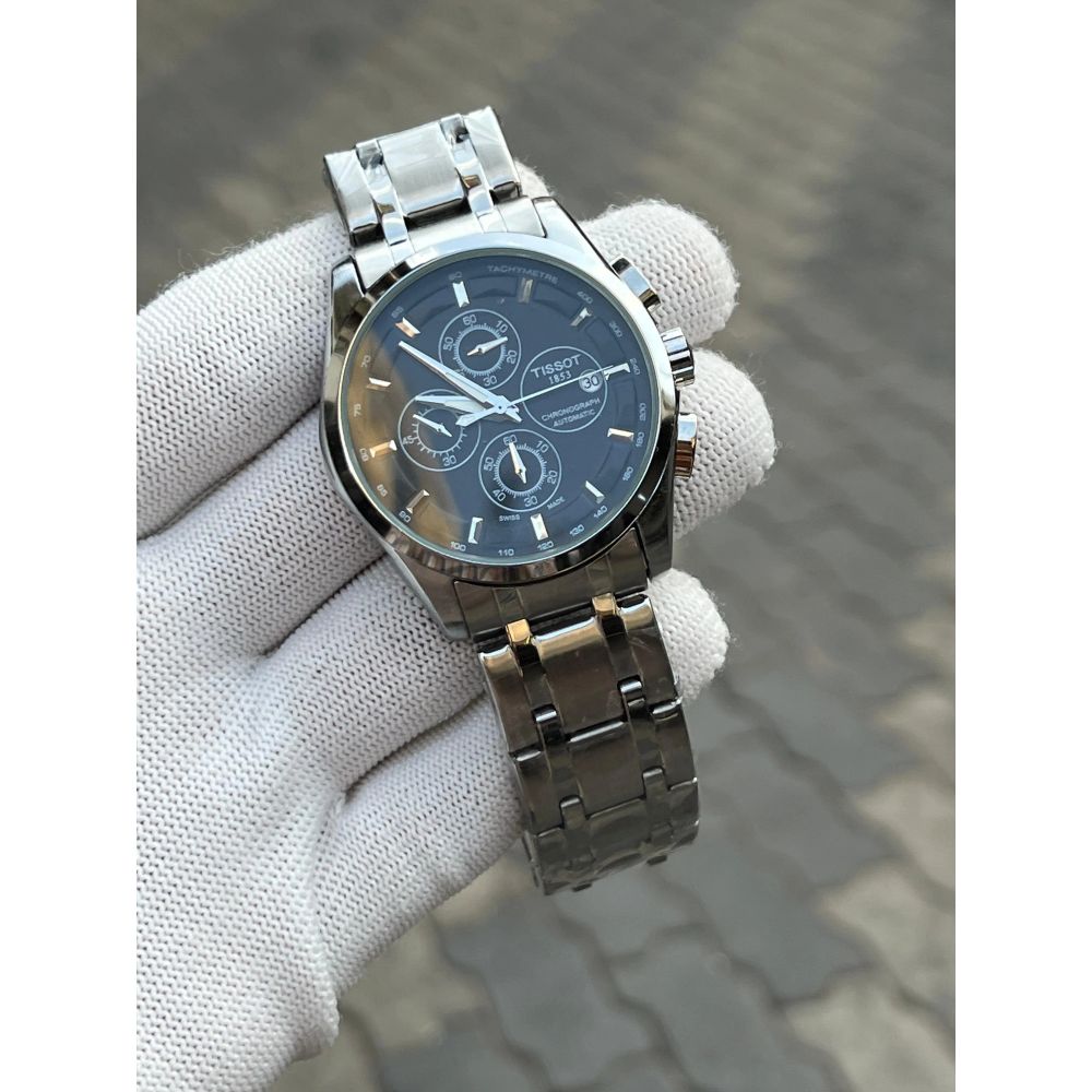 Tisso_t 1853 Couturier Silver-Black