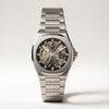 Tommmy Hilfige_r Skeleton Automatic Silver-Black