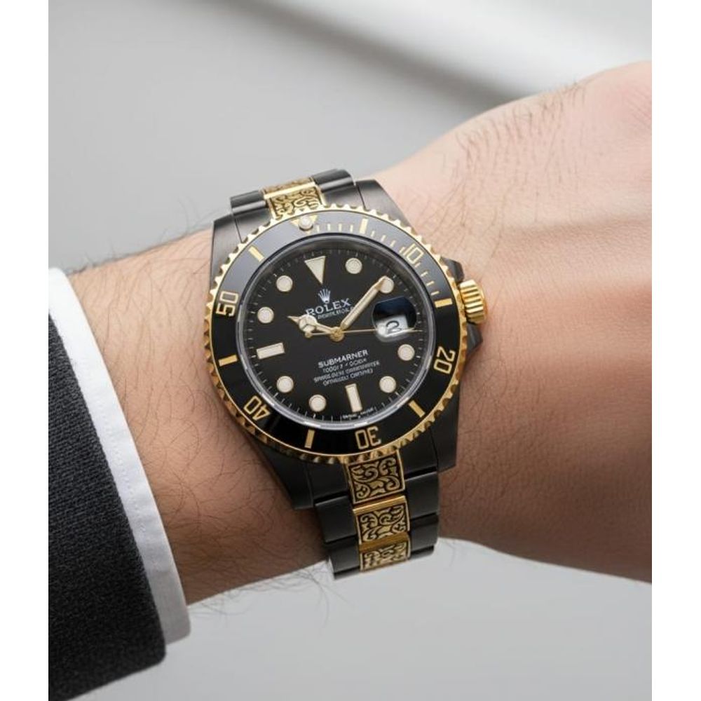 Rolee_x Oyster perpetual Submarine Vintage  Gold