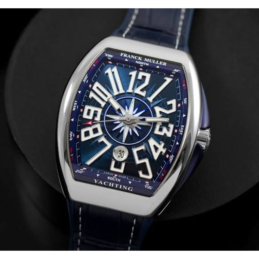 Franck Muller Vanguard Blue Silver (New Edition)