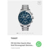 Tisot PR516 Silver Blue Authentic Store Quality