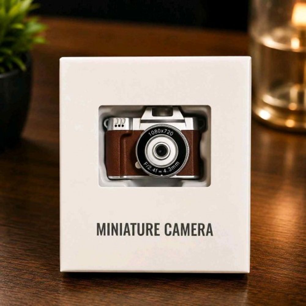 MINATURE CAMERA BROWN NO