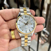 Tisot PR100 Day-Date 41MM Gold Two Tone White
